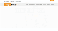 Desktop Screenshot of papersolve.com