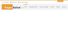 Tablet Screenshot of papersolve.com